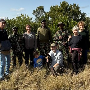 Spent the morning with some dogs, then tracked some&nbsp;lions